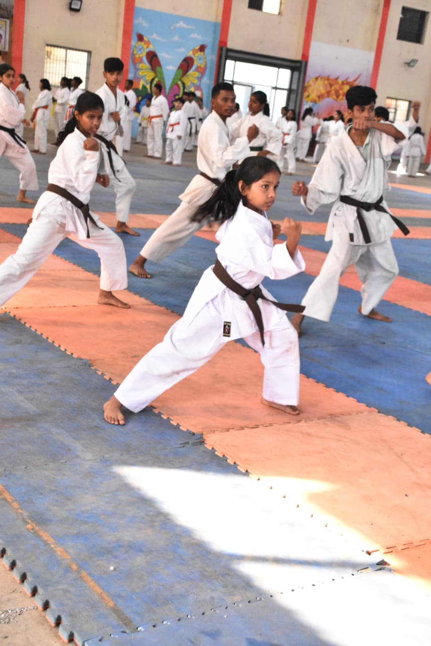 सेको काई कराते इंटरनेशनल छत्तीसगढ़ का बेल्ट ग्रेडिंग बेमेतरा में सम्पन्न