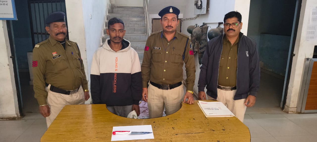 नववर्ष मनाने के दौरान गांजा बेचने वाले भाइयों ने की चाकूबाजी, आरोपी गिरफ्तार