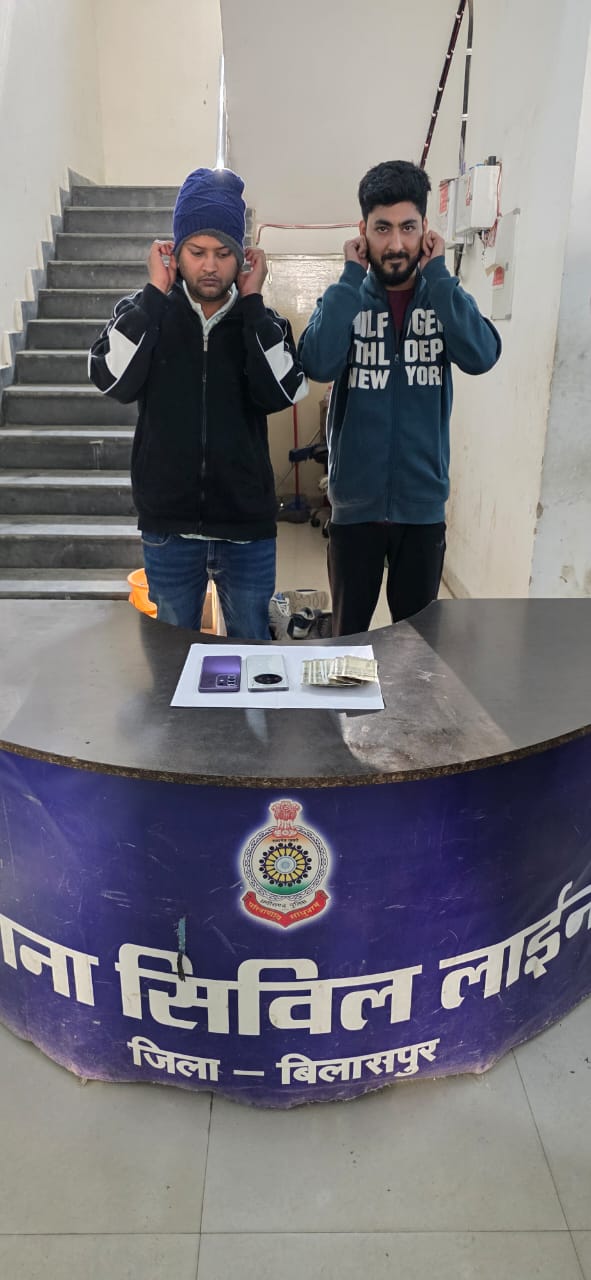 ऑनलाइन क्रिकेट सट्टे पर सिविल लाइन पुलिस की कार्रवाई, दो आरोपी गिरफ्तार, बिग बैश लीग मैच पर सट्टा खिलाते पकड़े गए, मोबाइल और नकदी जब्त