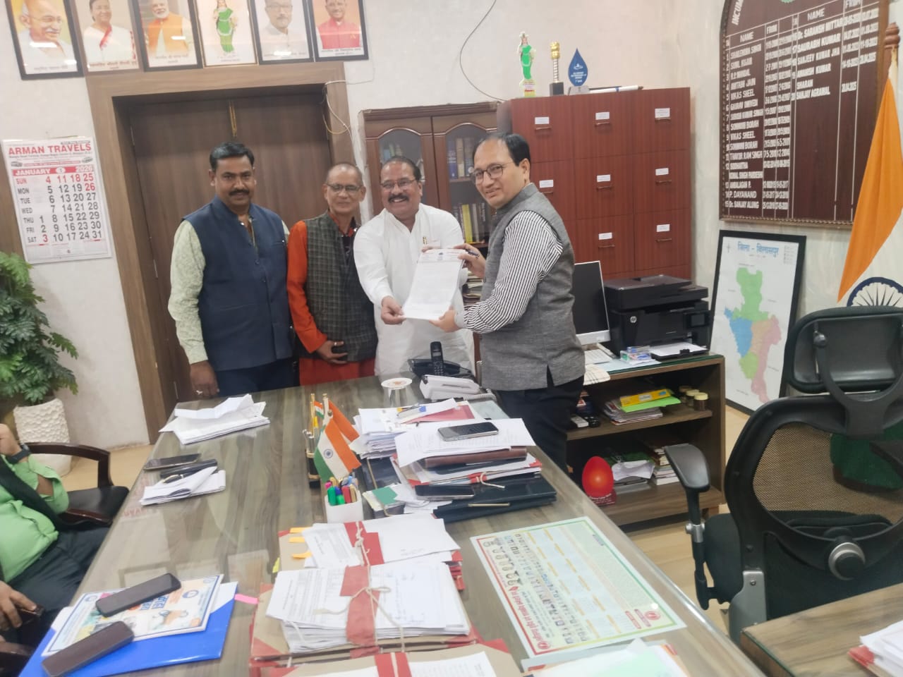 वार्ड 26 में एसआईआर ‘सी’ श्रेणी को लेकर पूर्व सभापति शेख नजीरुद्दीन ने कलेक्टर से की शिकायत