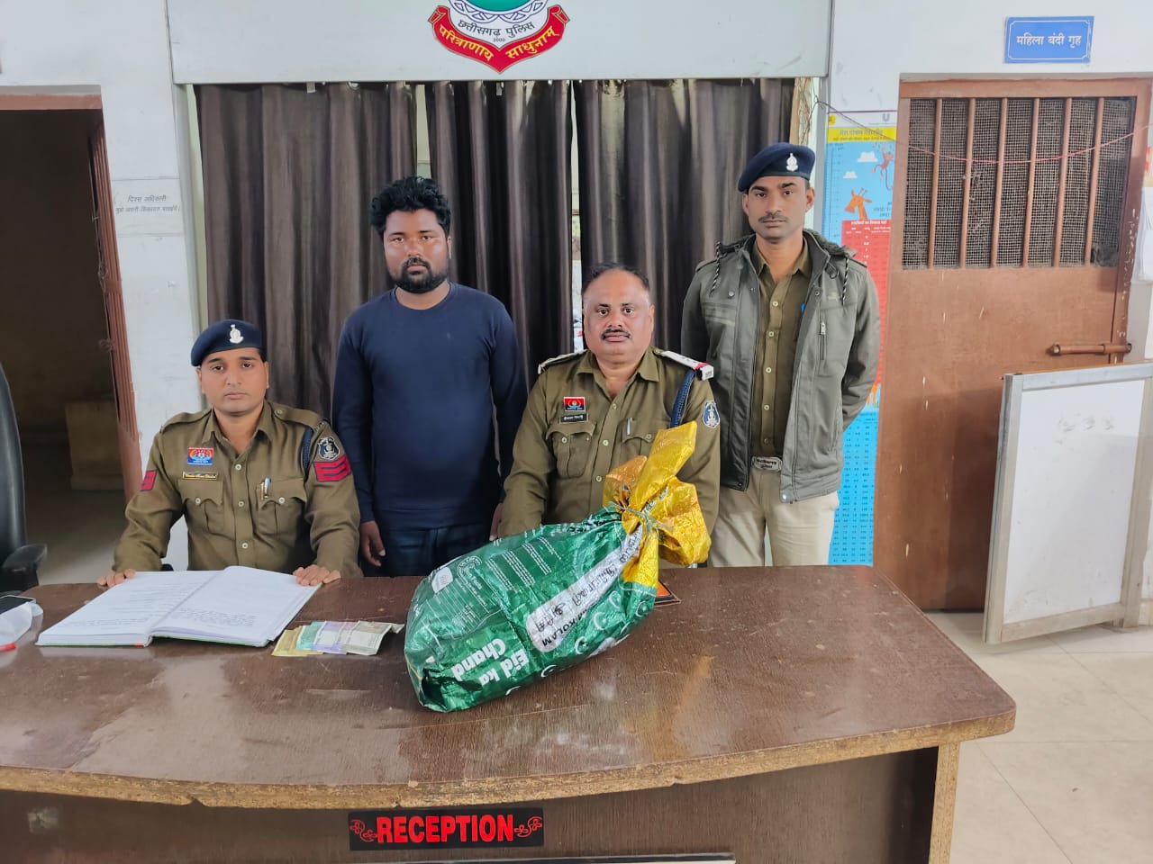 सिरगिट्टी पुलिस की बड़ी कार्रवाई, अवैध गांजा बिक्री करते आरोपी गिरफ्तार