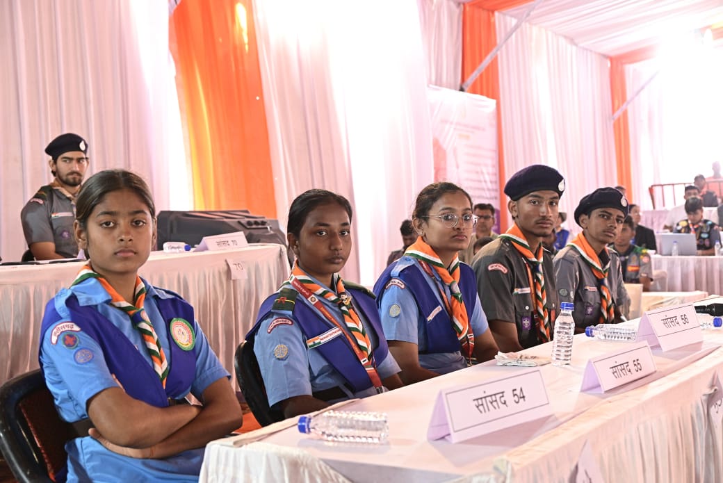 लोकतंत्र की पाठशाला बना नेशनल रोवर – रेंजर जंबूरी