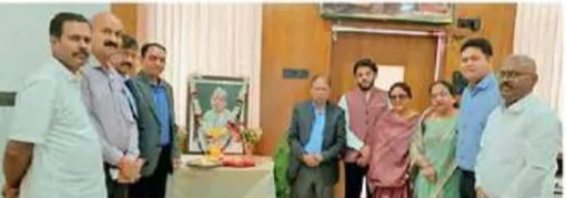 सीएमडी कॉलेज में मनाया गया संस्थापक दिवस , स्व. पं. द्वारिका प्रसाद दुबे को दी गई श्रद्धांजलि