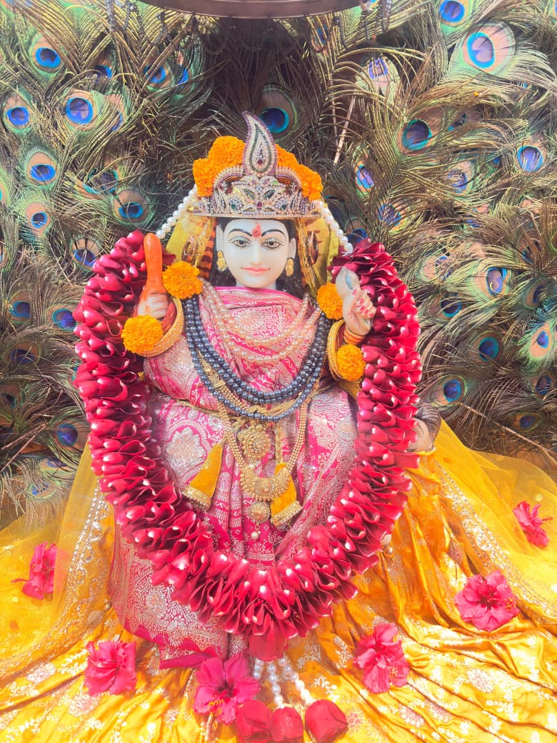 श्री पीताम्बरा पीठ त्रिदेव मंदिर (बिलासपुर) में माघ गुप्त नवरात्रि पर माँ बगलामुखी की विशेष आराधना का आयोजन