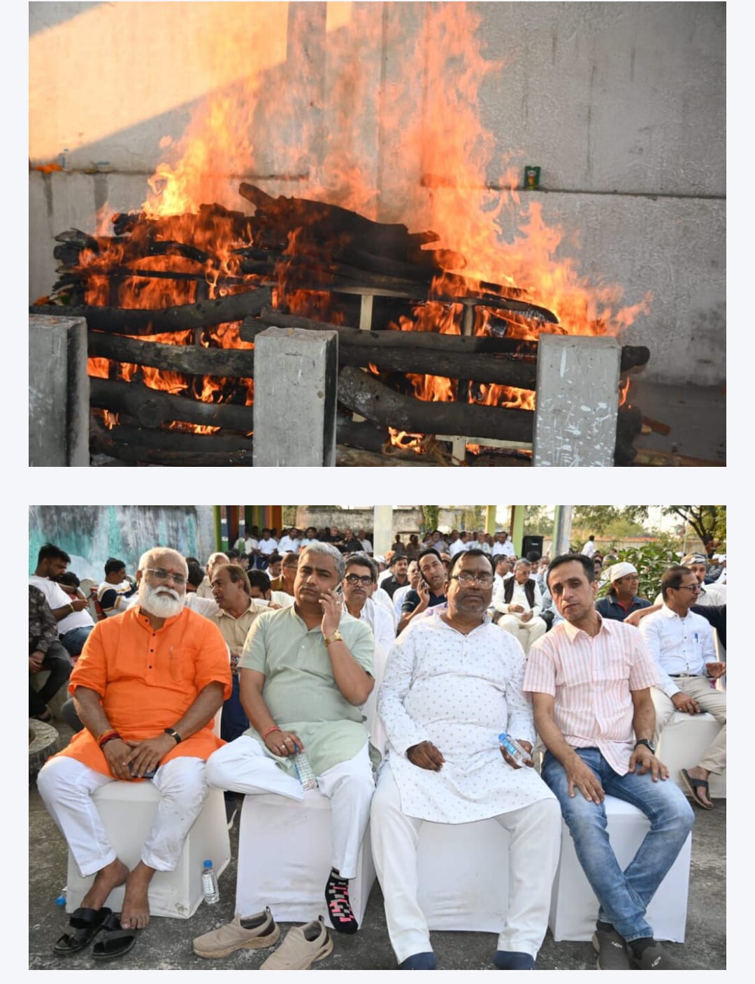 पूज्य माता धर्मी देवी जसूजा का निधन, चकरभाठा में नम आंखों से अंतिम संस्कार