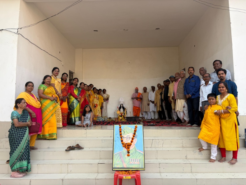 छत्तीसगढ़ बंगाली समाज ने नेताजी सुभाष चंद्र बोस की जयंती व सरस्वती पूजा हर्षोल्लास से मनाई