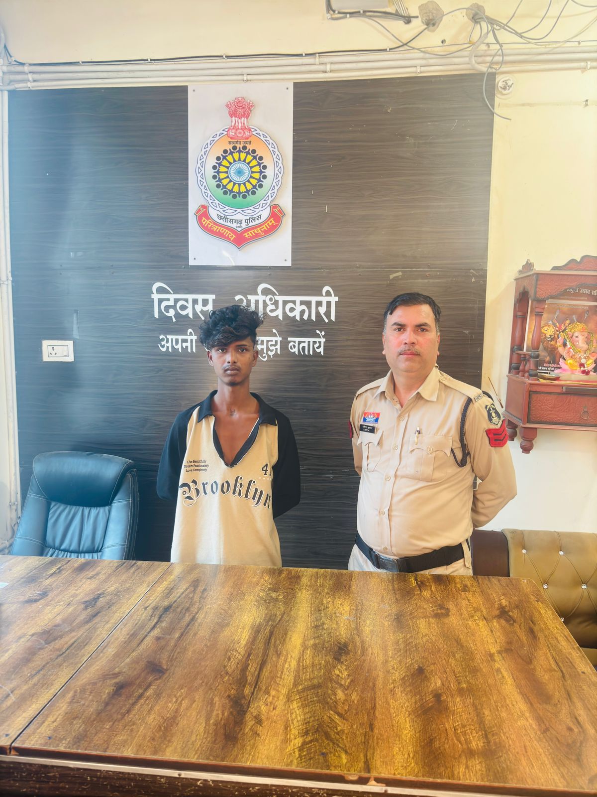 चोरी का मामला सुलझाने में सरकंडा पुलिस को बड़ी सफलता, 12 घंटे में आरोपी गिरफ्तार, 9100 रुपये बरामद