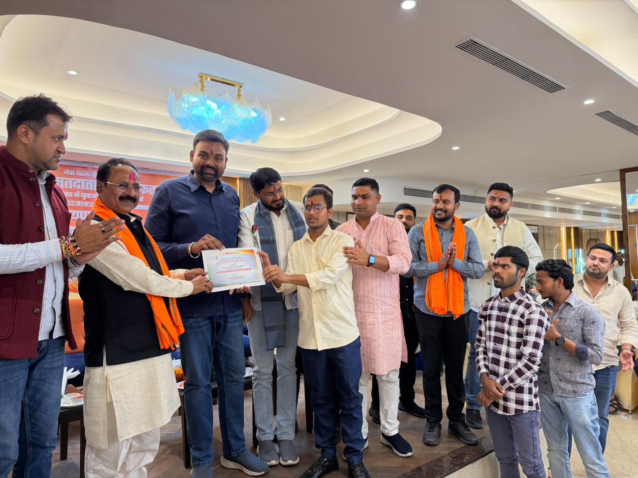 राष्ट्रीय मतदाता दिवस 2026 की थीम “मेरा भारत, मेरा वोट” है – गुरु प्रकाश पासवान