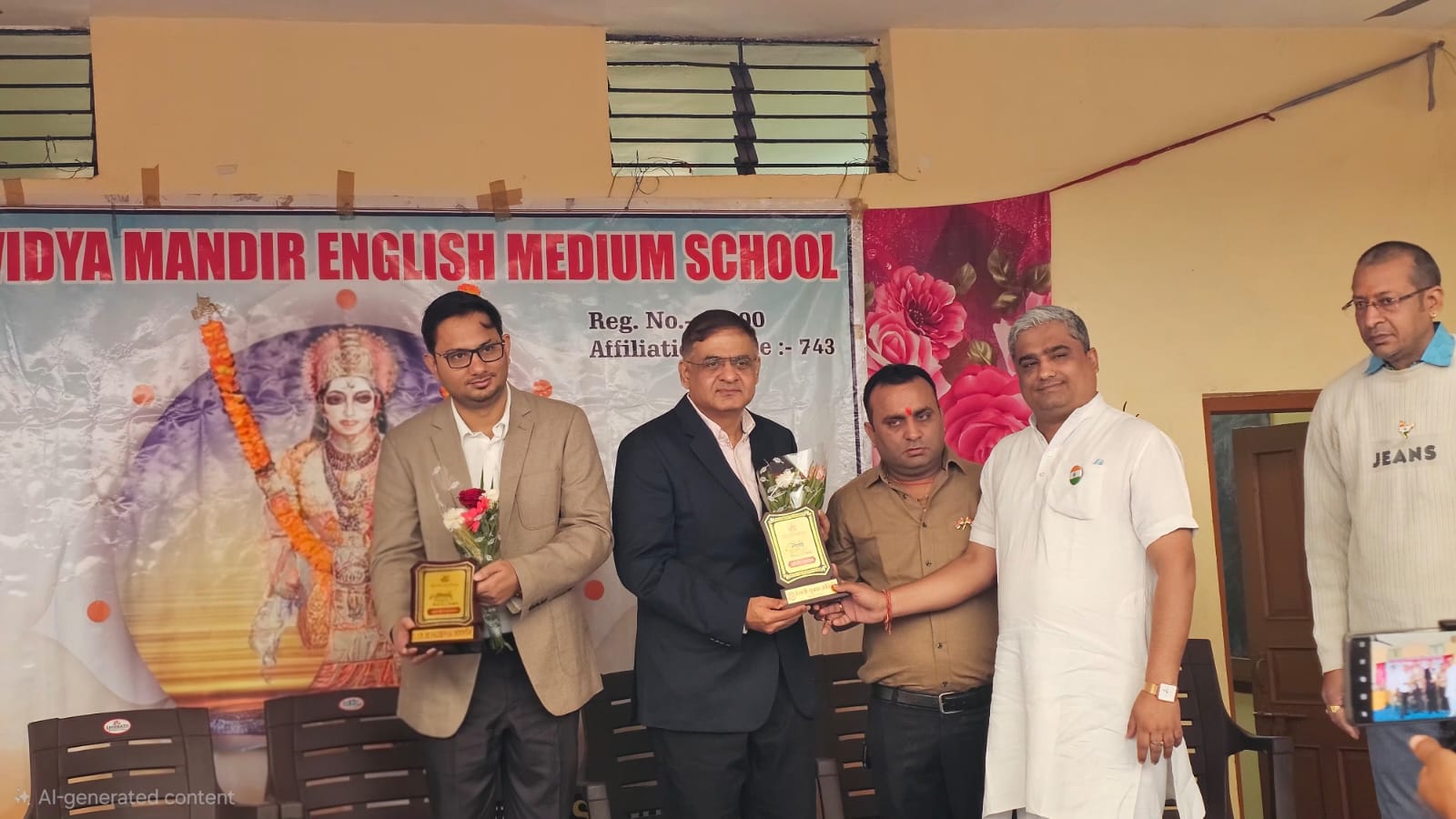 सिंधु विद्या मंदिर में धूमधाम से मनाया गया गणतंत्र दिवस