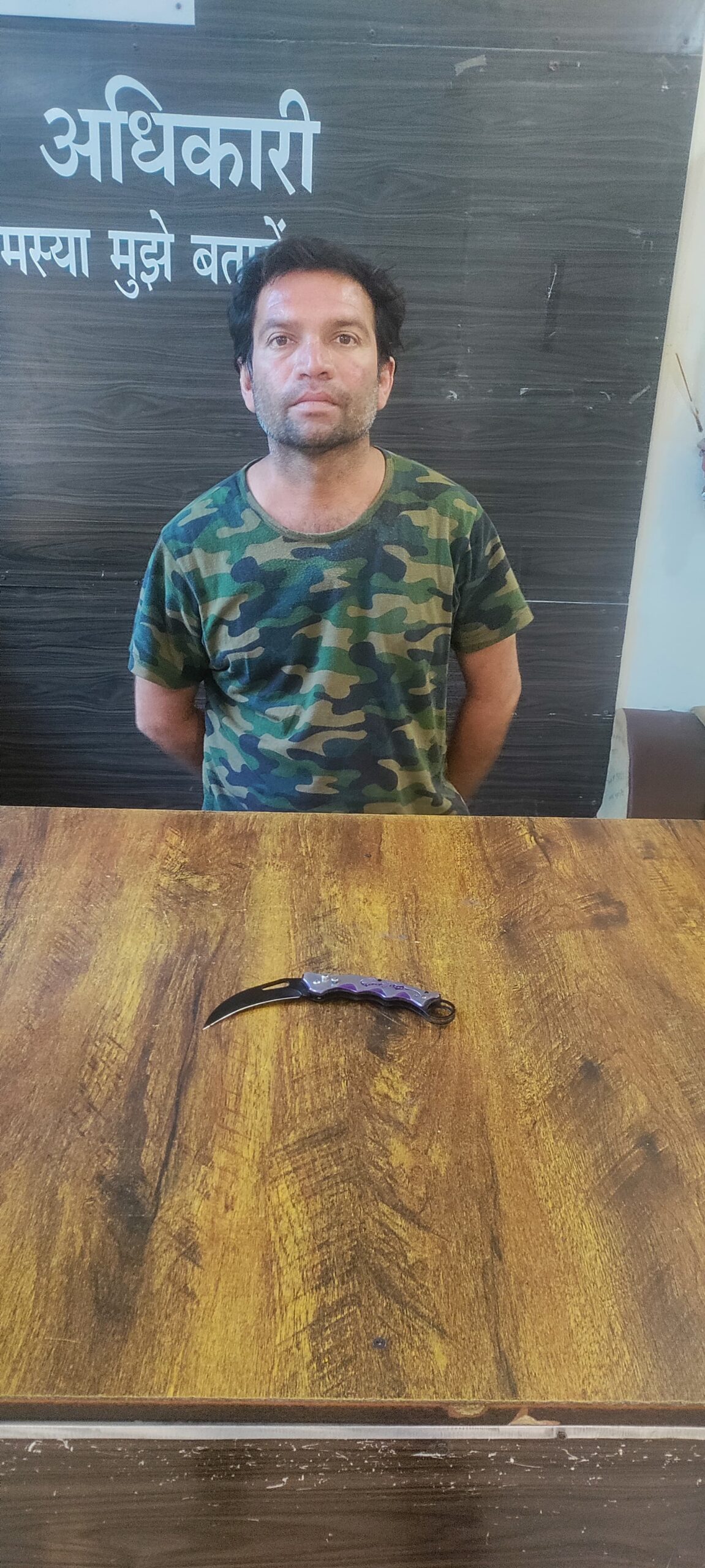 शराब दुकान में चाकू लहराकर दहशत फैलाने वाला आरोपी गिरफ्तार, सरकंडा पुलिस की त्वरित कार्रवाई, आर्म्स एक्ट में मामला दर्ज