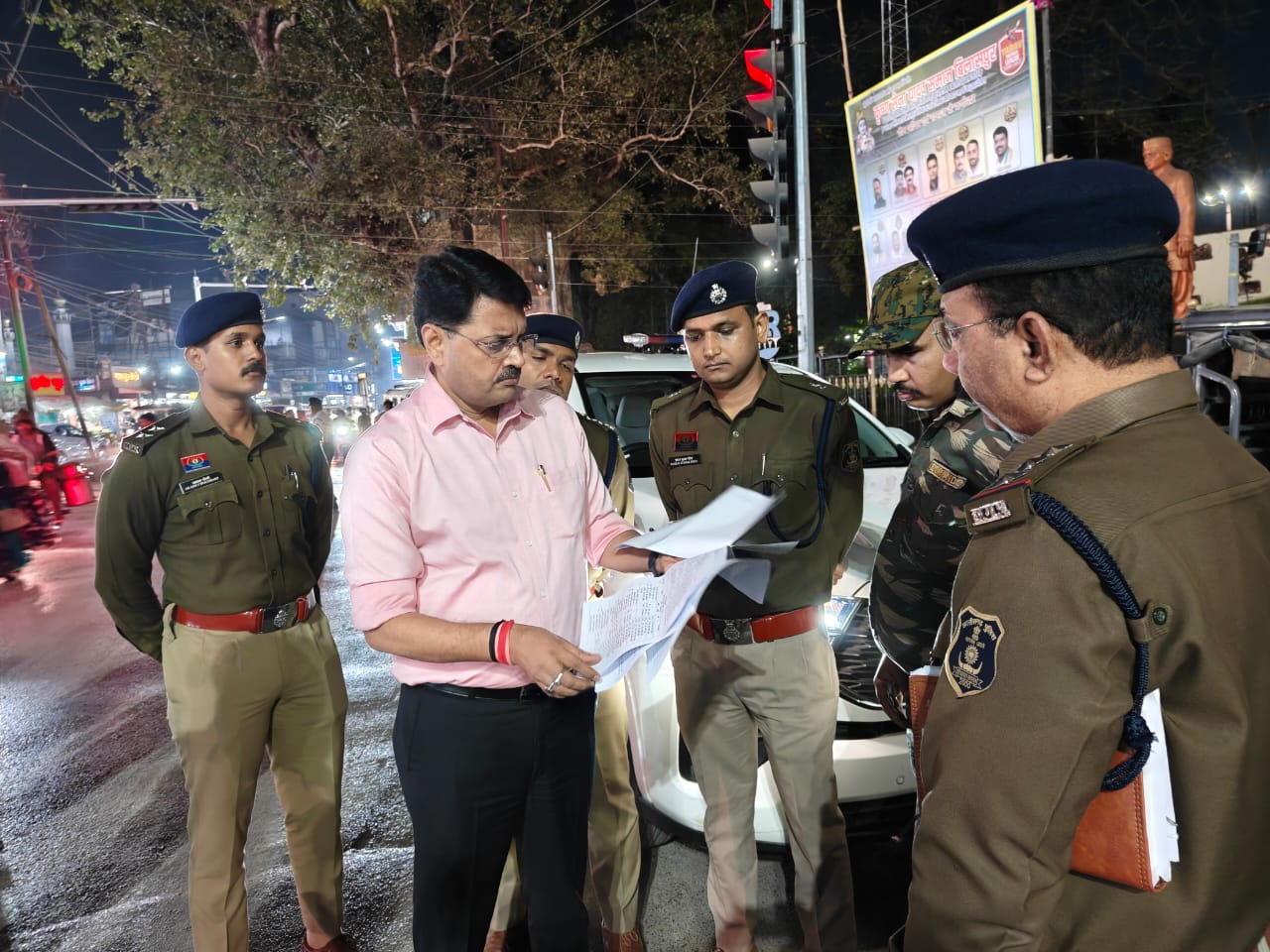 बिलासपुर में विजिबल और बेहतर पुलिसिंग के लिए नई बीट प्रणाली लागू, एसएसपी ने किया मैदानी निरीक्षण