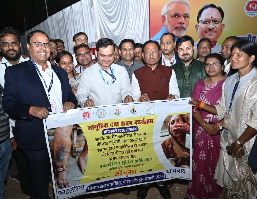 स्वस्थ समाज ही समृद्ध राज्य की नींव : मुख्यमंत्री श्री विष्णु देव साय