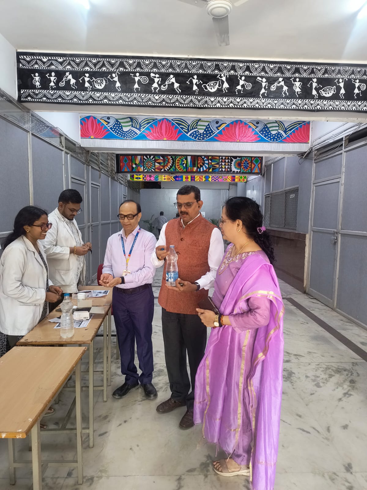 सिम्स में फाइलेरिया उन्मूलन अभियान के तहत अधिकारियों ने किया सामूहिक दवा सेवन