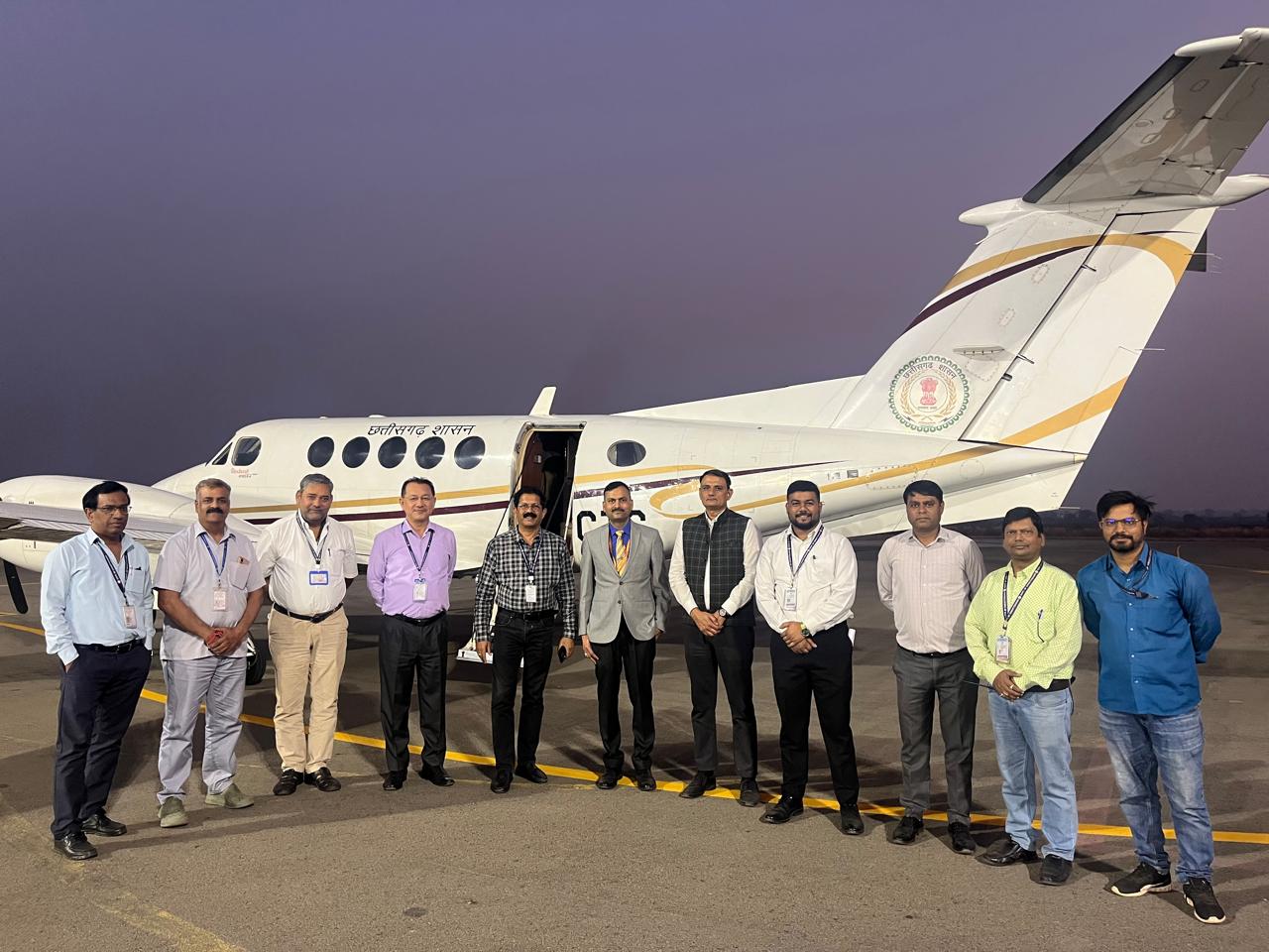 बिलासा देवी केवट एयरपोर्ट पर पहली बार नाइट लैंडिंग ट्रायल सफल, हवाई सेवाओं के विस्तार की दिशा में ऐतिहासिक कदम