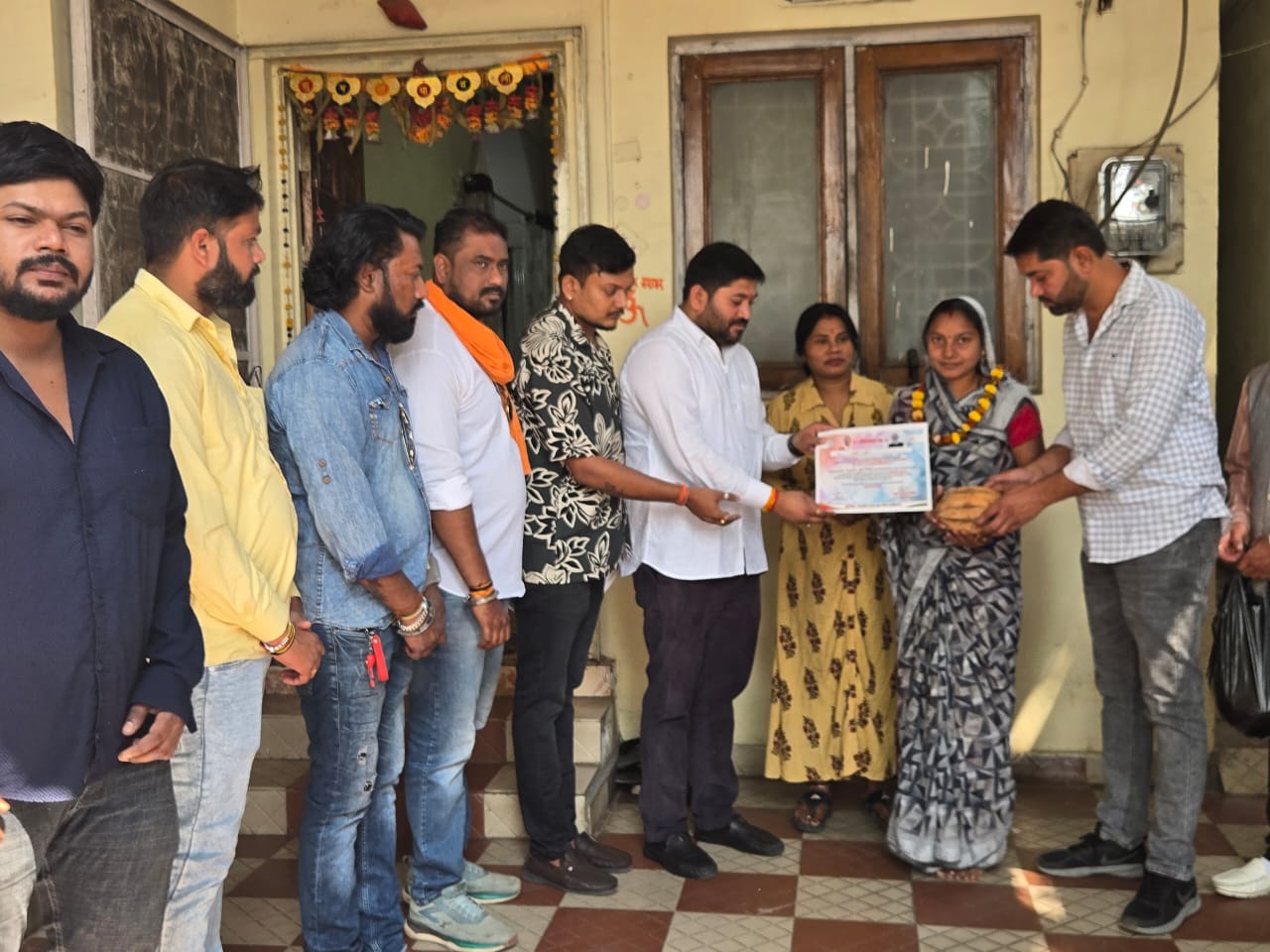 मुख्यमंत्री विष्णुदेव साय के जन्मदिवस पर हितग्राही संपर्क एवं सम्मान अभियान आयोजित