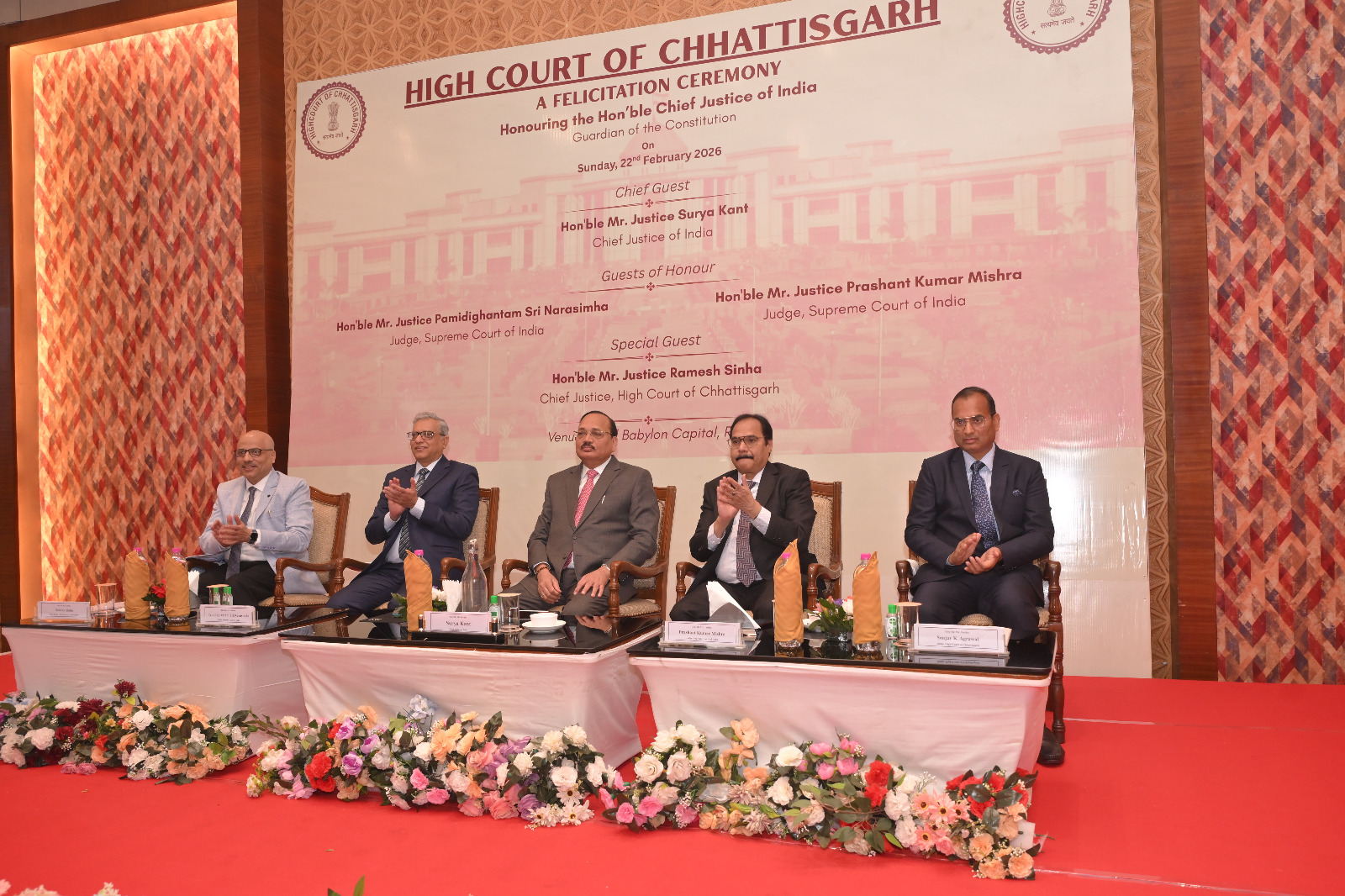 Chief Justice of India Digitally Lunched e-souvenir “Nurturing the future of the Judiciary” marking the legacy of Chhattisgarh State Judicial Academy