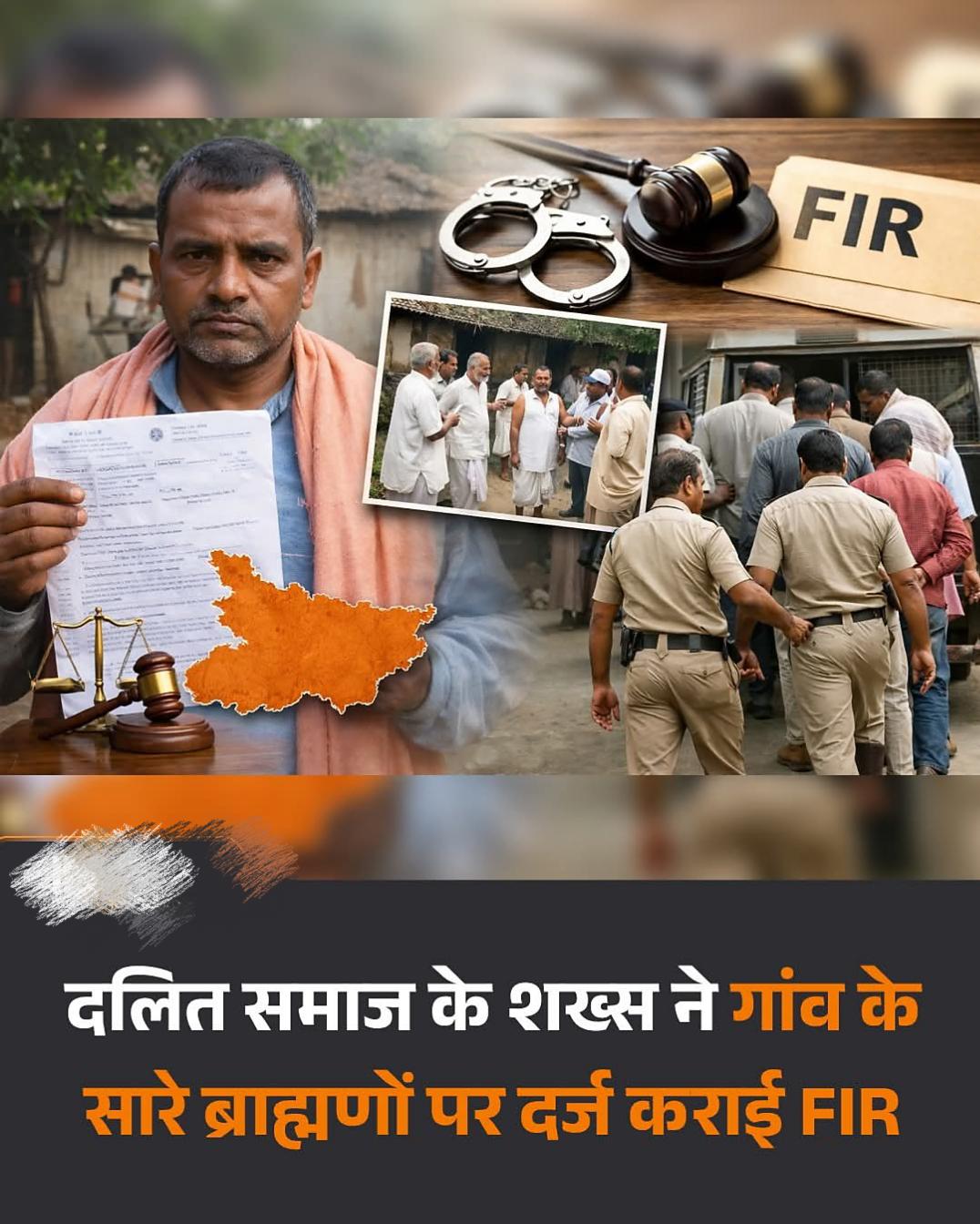 एससी एसटी एक्ट के दुरुपयोग का ताजा उदाहरण, दरभंगा में जातीय विवाद के बाद दलित व्यक्ति ने दर्ज कराई पूरे गांव पर सामूहिक एफआईआर, गांव में तनाव