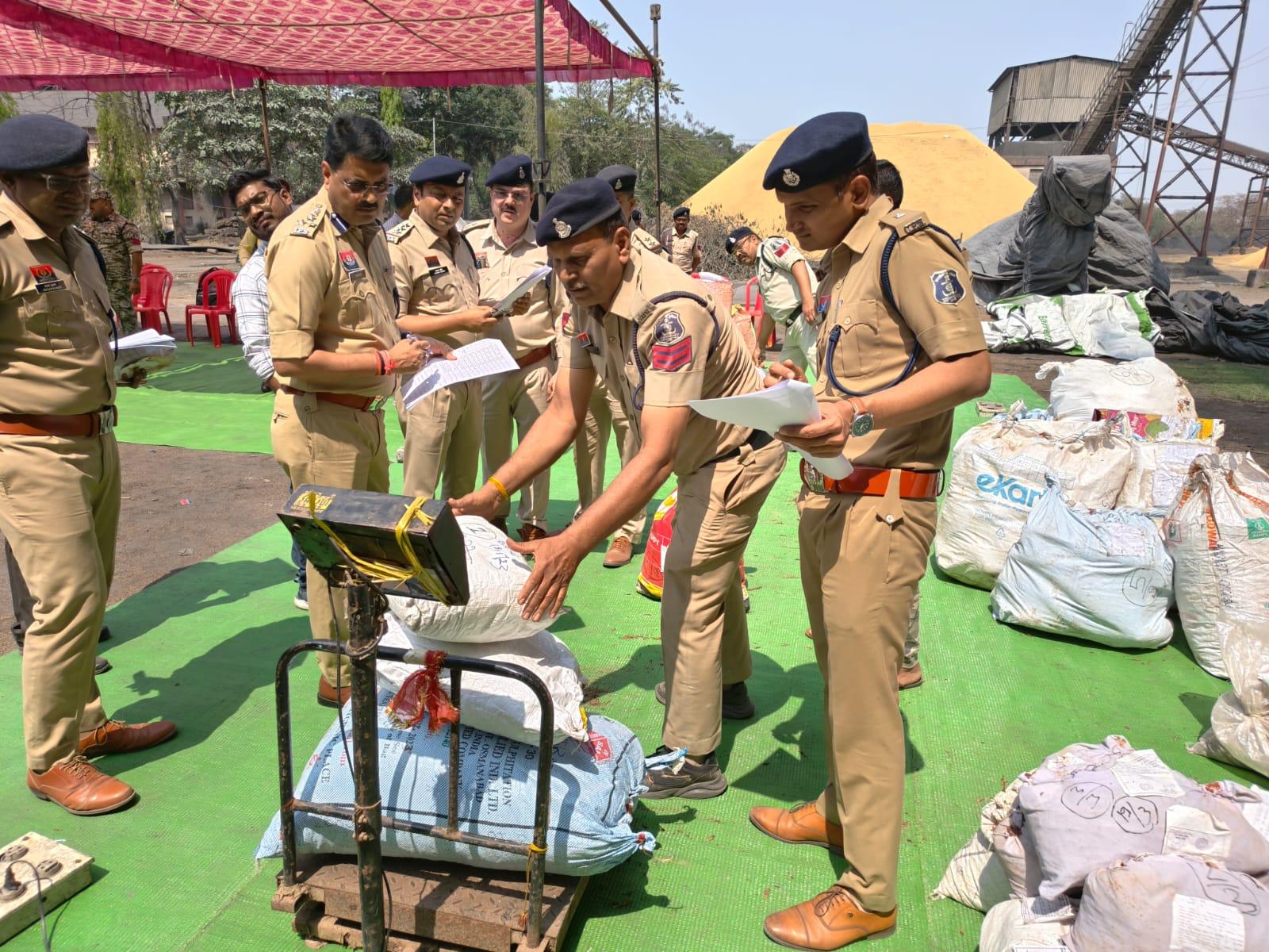 बिलासपुर में जब्त मादक पदार्थों का नष्टीकरण, 757 किलो से अधिक गांजा समेत बड़ी मात्रा में ड्रग्स नष्ट