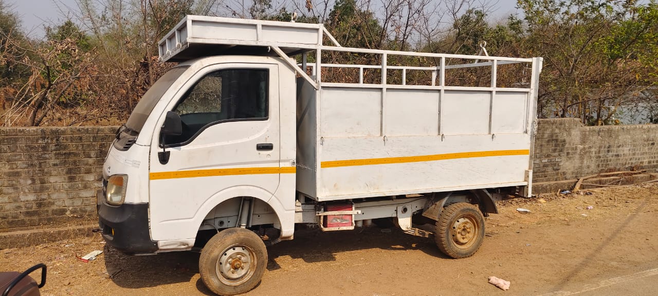 लावारिस टाटा ऐस से 40 किलो गांजा बरामद, सकरी पुलिस की बड़ी कार्रवाई