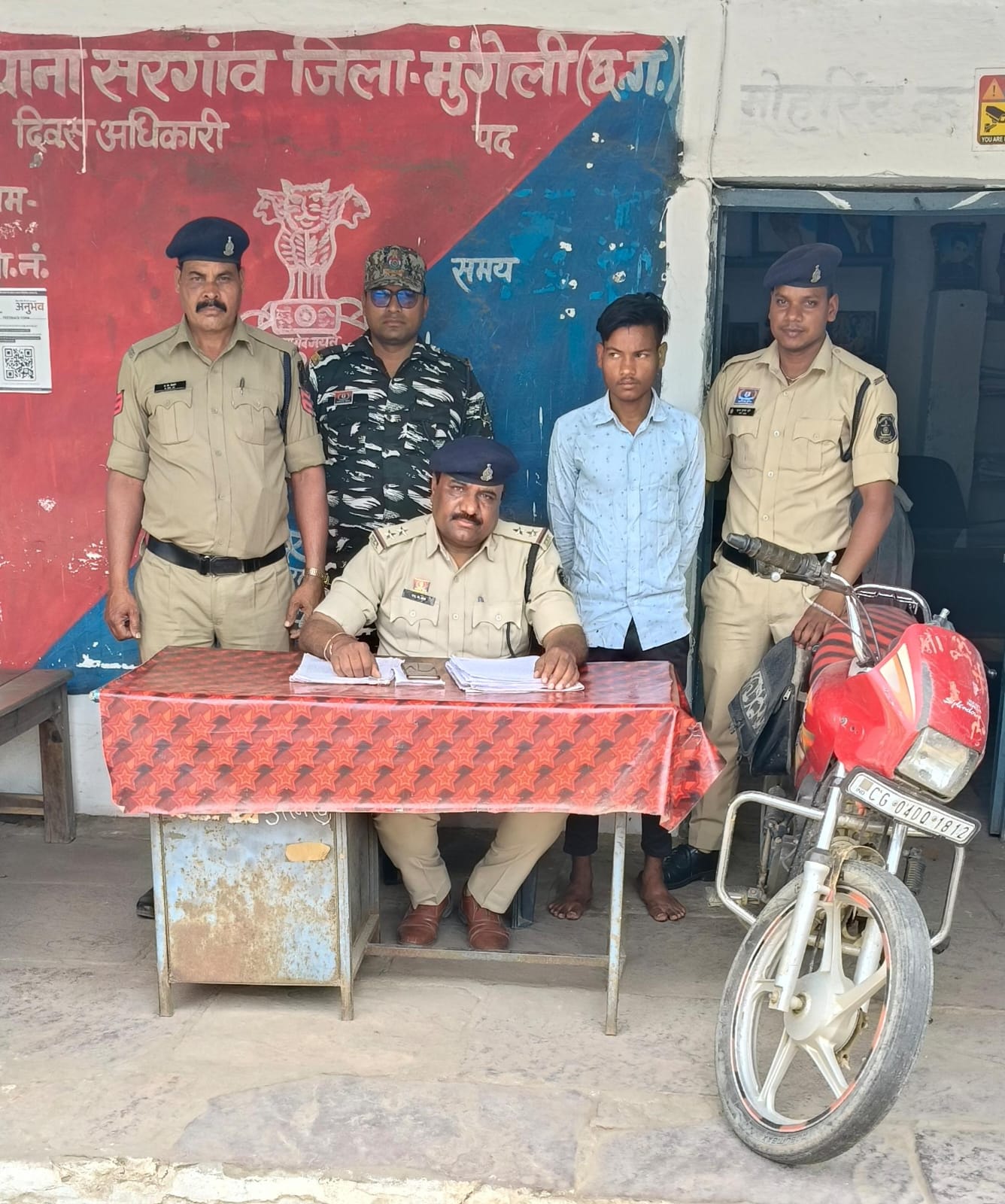 नाबालिग को बहला-फुसलाकर भगाने वाला आरोपी गिरफ्तार, रायपुर से बरामद हुई पीड़िता