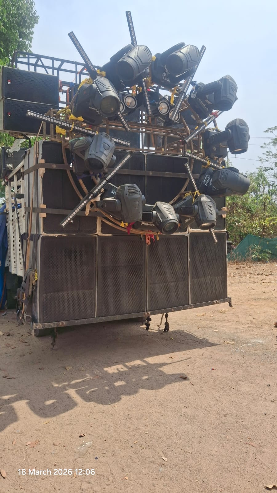 बेलगहना में तेज आवाज में डीजे बजाना पड़ा महंगा, पुलिस ने की कार्रवाई