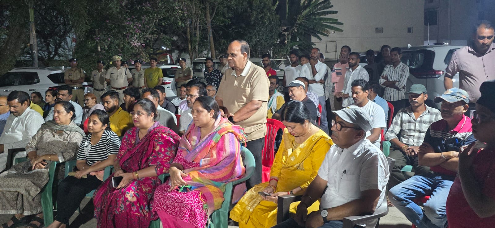 अंबा कॉलोनी में पुलिस-जन संवाद, सुरक्षा और स्थानीय समस्याओं पर हुई चर्चा