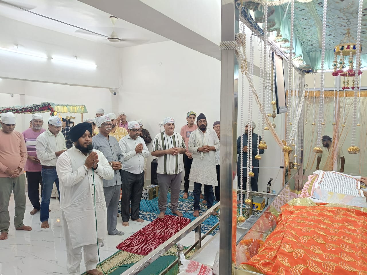 संत माता अद्दी अम्मा की मासिक वर्सी हर्षोल्लाह से मनाई गई, झूलेलाल साई जी की महा आरती भी की गई