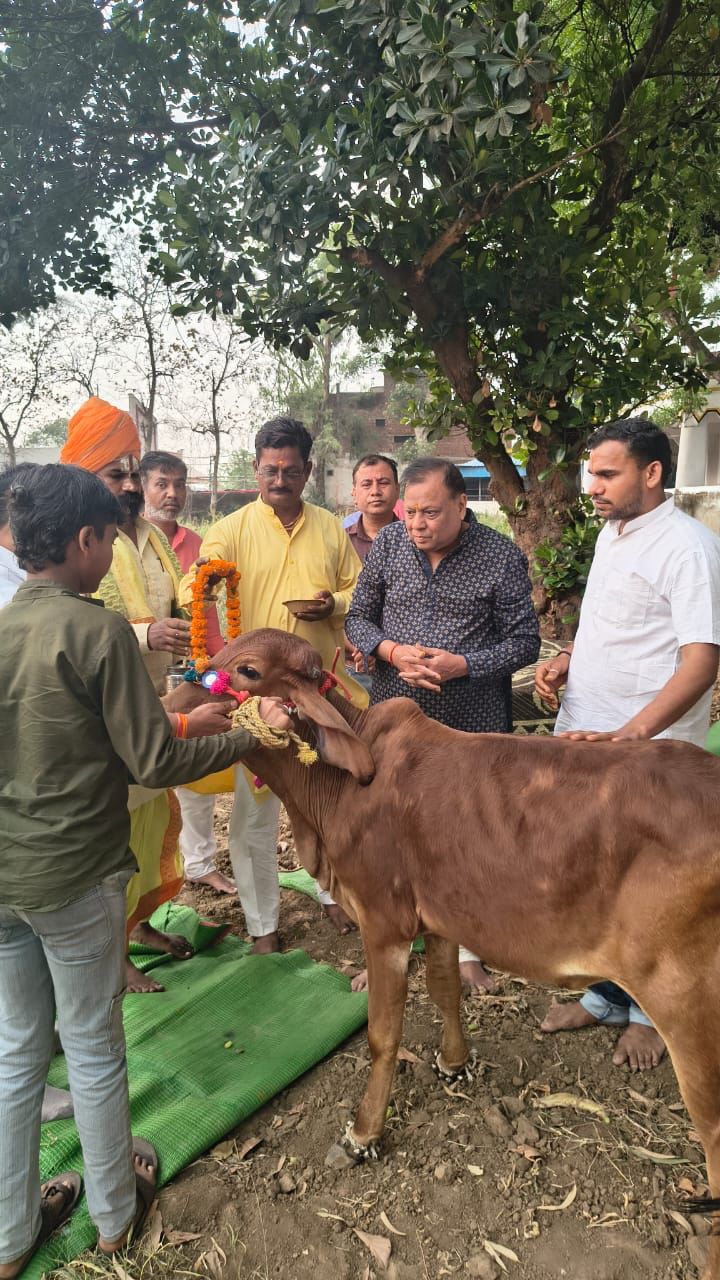 23 वर्षों की साधना को मिला ठिकाना: बिलासपुर गौ सेवा धाम के लिए भूमि हुई उपलब्ध, भव्य परिसर का भूमिपूजन