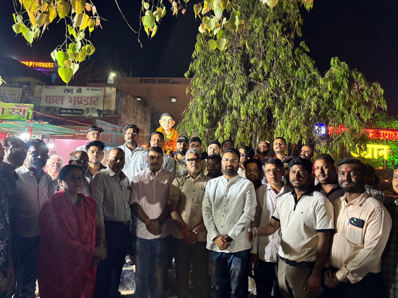 नक्सल मुक्त छत्तीसगढ़ का स्वागत करते हुए भारतीय जनता युवा मोर्चा ने नक्सली मुक्ति के लिए दिए गए बलिदान के बलिदानियों को दी श्रद्धांजलि