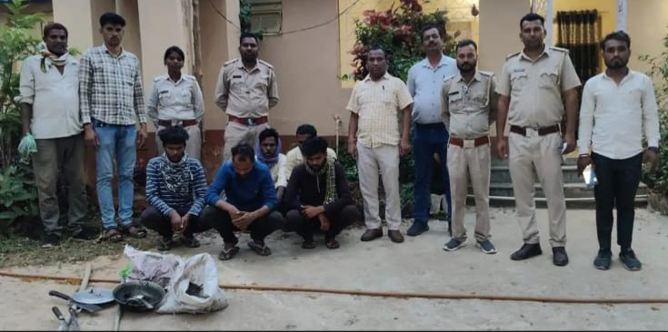 हिरण के बाद अब&nbsp; जंगली सूअर का शिकार: 5 आरोपी गिरफ्तार, 14 दिन की न्यायिक हिरासत