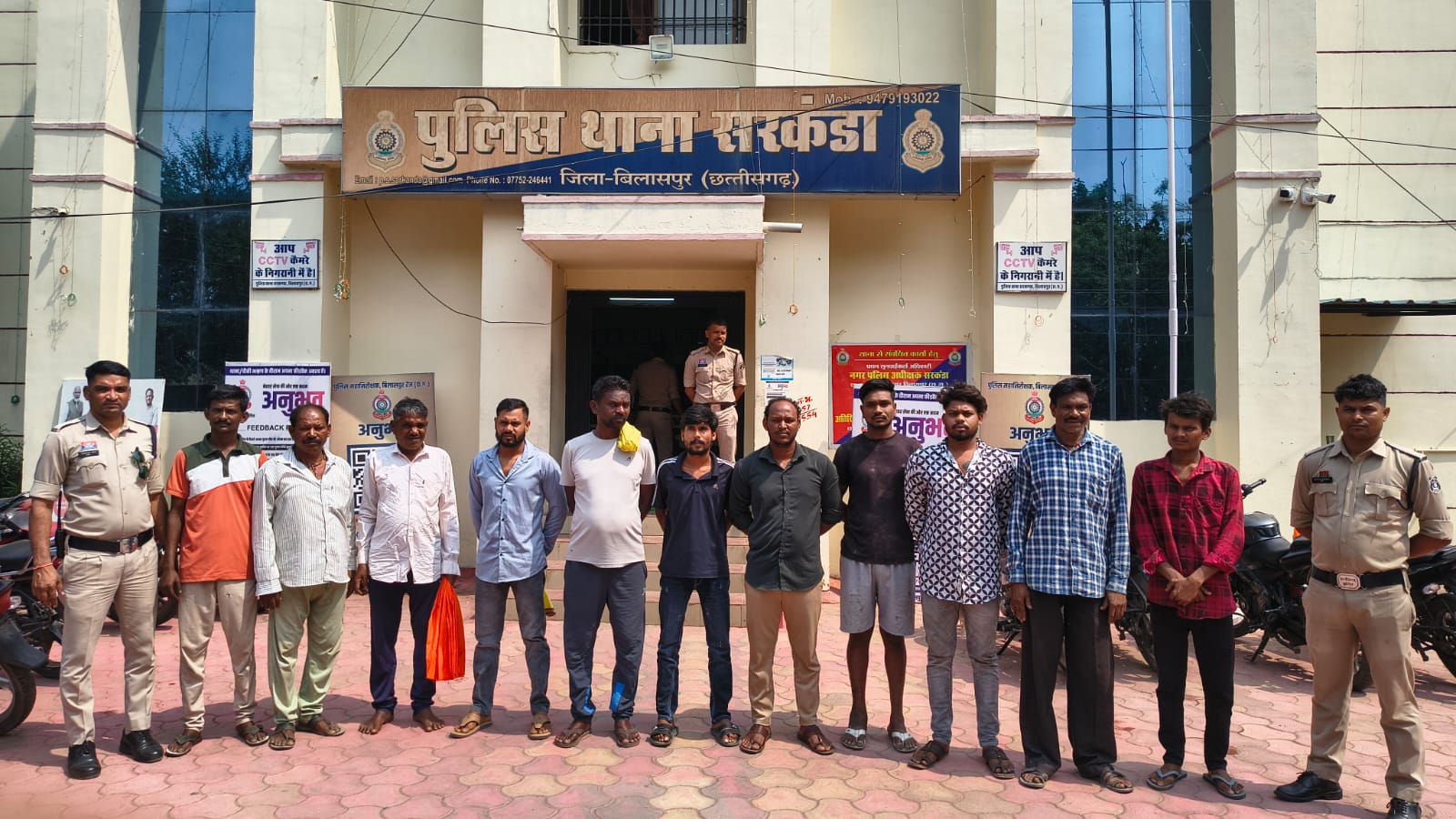 बिलासपुर पुलिस का सघन अभियान: 146 बदमाशों की चेकिंग, 34 निगरानी अपराधियों का सत्यापन