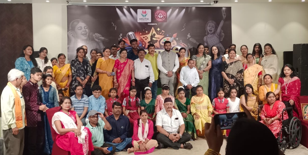 55 दिव्यांग बच्चों ने टैलेंट शो में बिखेरा हुनर, दर्शकों ने की सराहना