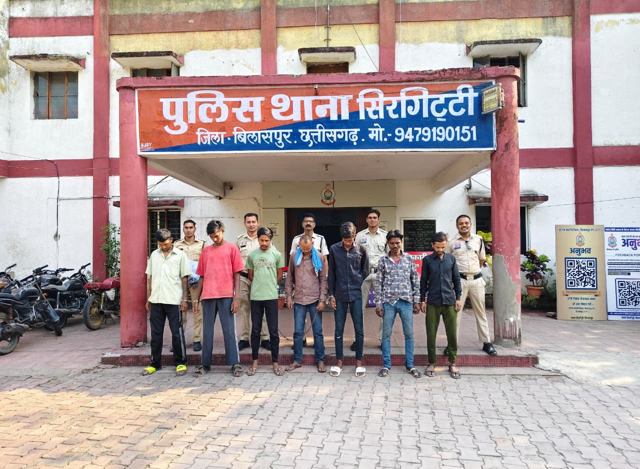 सिरगिट्टी पुलिस की बड़ी कार्रवाई: 15 आरोपी गिरफ्तार, वारंटी, शराब तस्कर और आर्म्स एक्ट के आरोपी शामिल