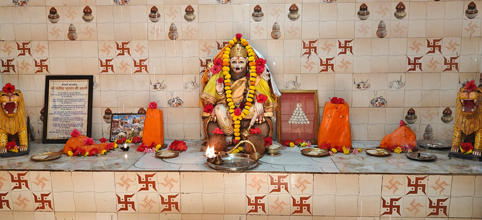 नृसिंह प्राकट्य उत्सव की तैयारी: हांफा मंदिर में 16 अप्रैल को बैठक, भक्तों से सहयोग की अपील