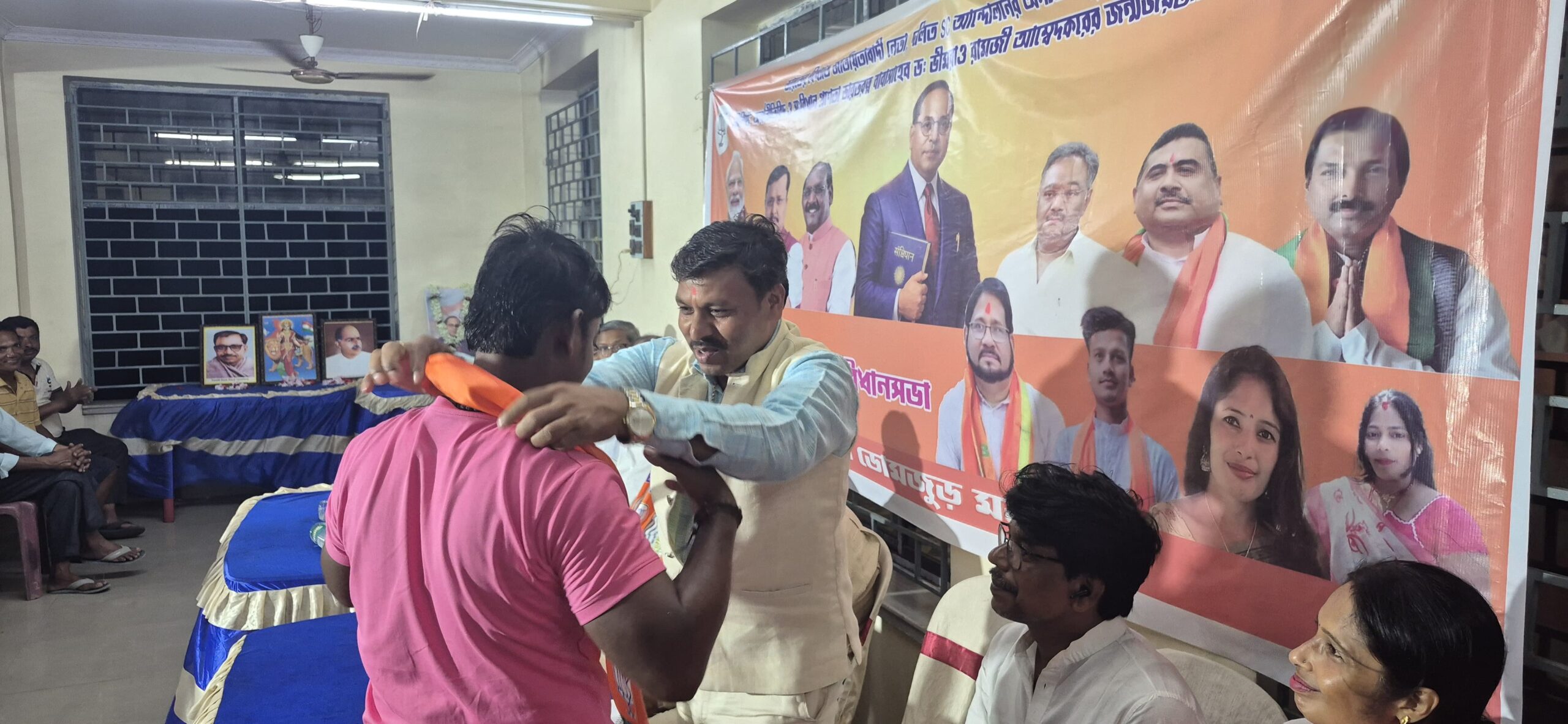 डोमजूर विधानसभा क्षेत्र में बाबा साहब डॉ. भीमराव अंबेडकर जयंती धूमधाम से मनाई गई