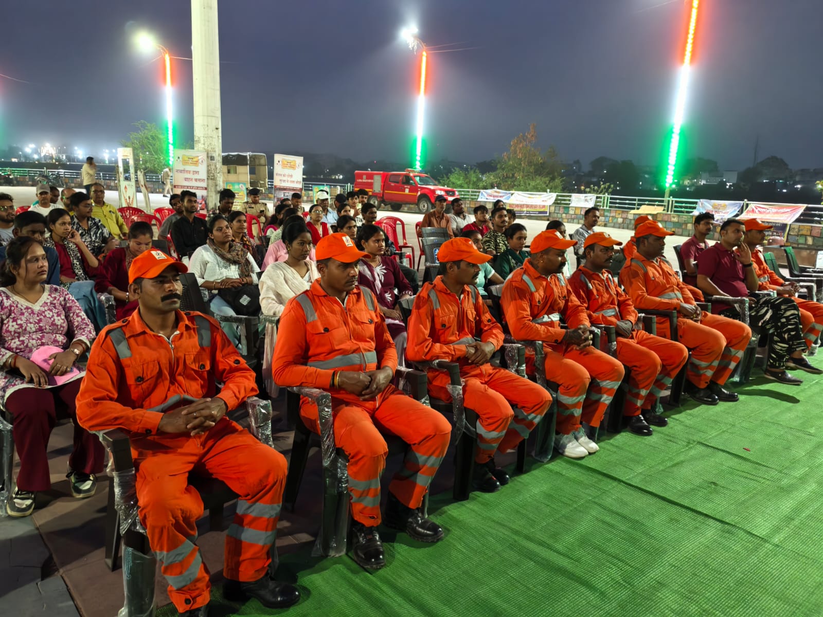 अग्निशमन सेवा सप्ताह: रिवरव्यू में ‘फायर शो’ और मॉक ड्रिल, नागरिकों को सिखाए आग से बचाव के उपाय