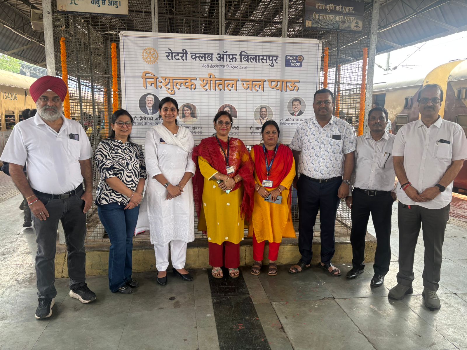 भीषण गर्मी में राहत: रोटरी क्लब ने दो स्थानों पर शुरू किए निःशुल्क प्याऊ घर