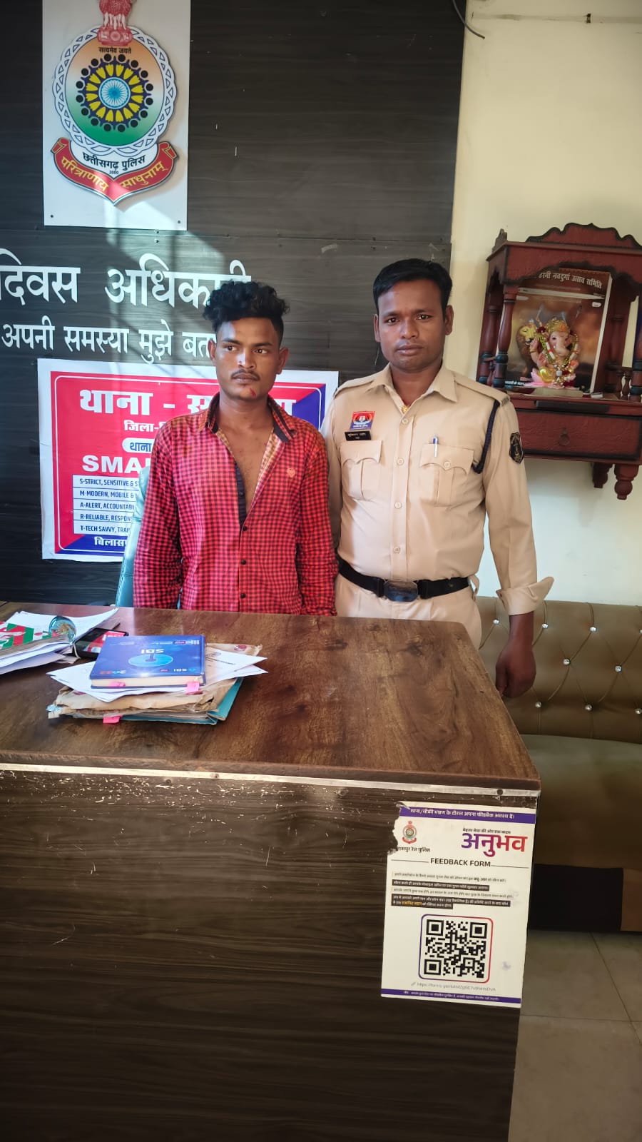 दो माह से फरार चाकू बाज आखिरकार पकड़ा गया