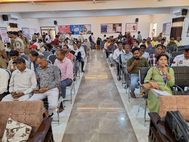 बिलासपुर पुलिस के शिकायत निवारण शिविर में एक दिन में 60 मामलों का समाधान