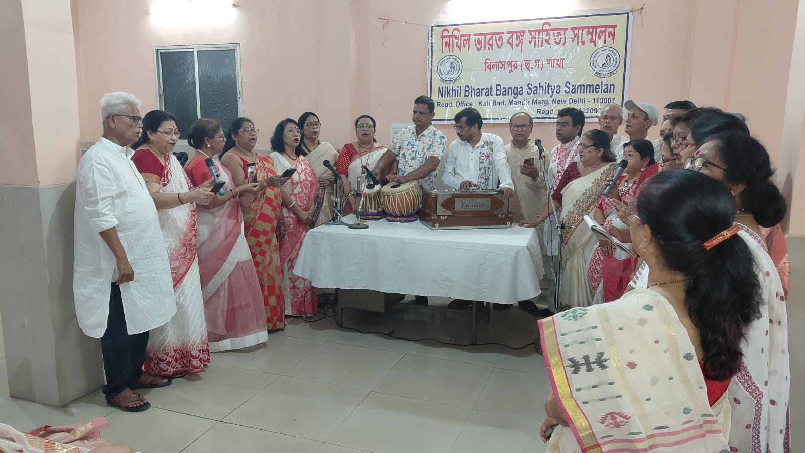 नृत्य, संगीत एवं कविता के माध्यम से बंग साहित्य ने मनाया कविगुरु का जन्मोत्सव