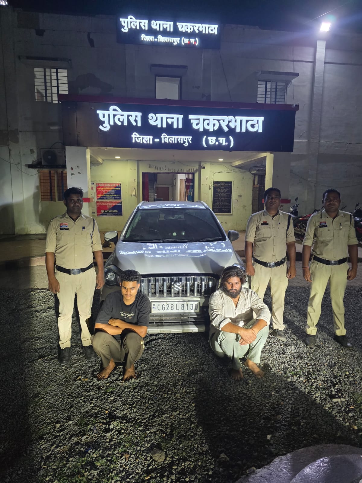 एमडीएमए की तस्करी पर बिलासपुर पुलिस का बड़ा प्रहार, 2 आरोपी गिरफ्तार
