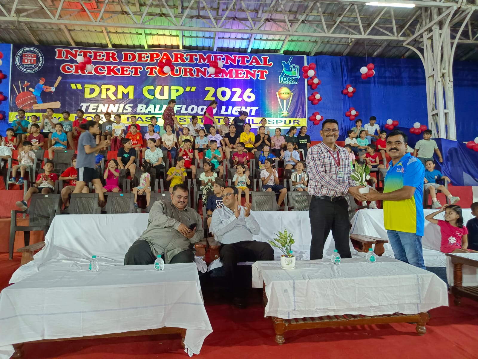 रेलवे अंतर विभागीय क्रिकेट प्रतियोगिता डीआरएम कप 2026 का हुआ शानदार आगाज