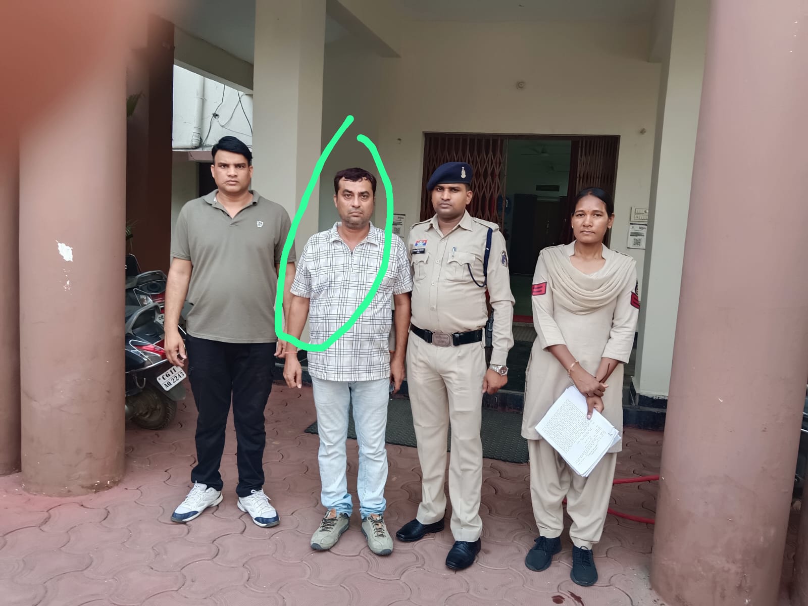 उधारी के पैसे वापस मांगने के बहाने महिला से अनाचार, आरोपी गोवर्धन लाल शर्मा गिरफ्तार