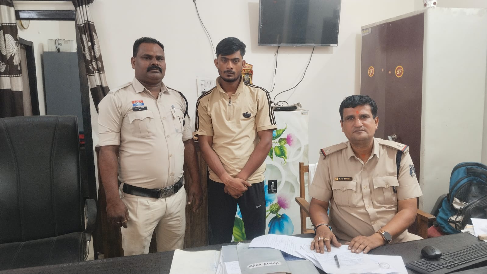 ढाबे में मारपीट करने वाला आरोपी गिरफ्तार, चाकू बरामद