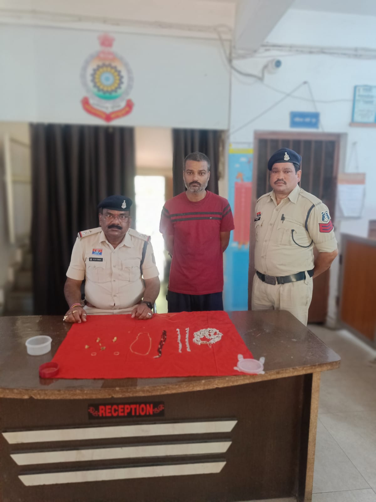 सूने मकान में चोरी करने वाला आरोपी गिरफ्तार, सीसीटीवी फुटेज से पुलिस को मिली सफलता