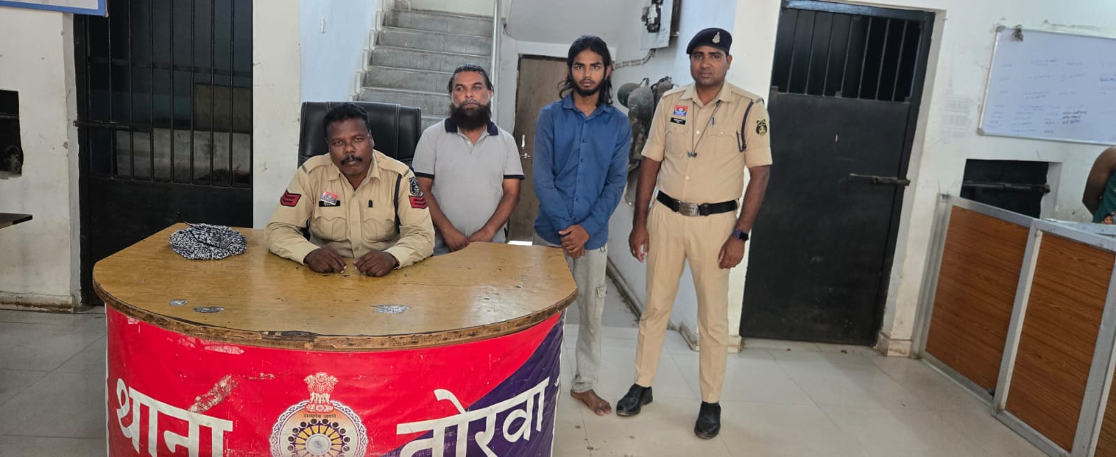 साइबर ठगों को बैंक खाते उपलब्ध कराने वाले दो आरोपी गिरफ्तार, मोबाइल में मिले कई खातों के विवरण