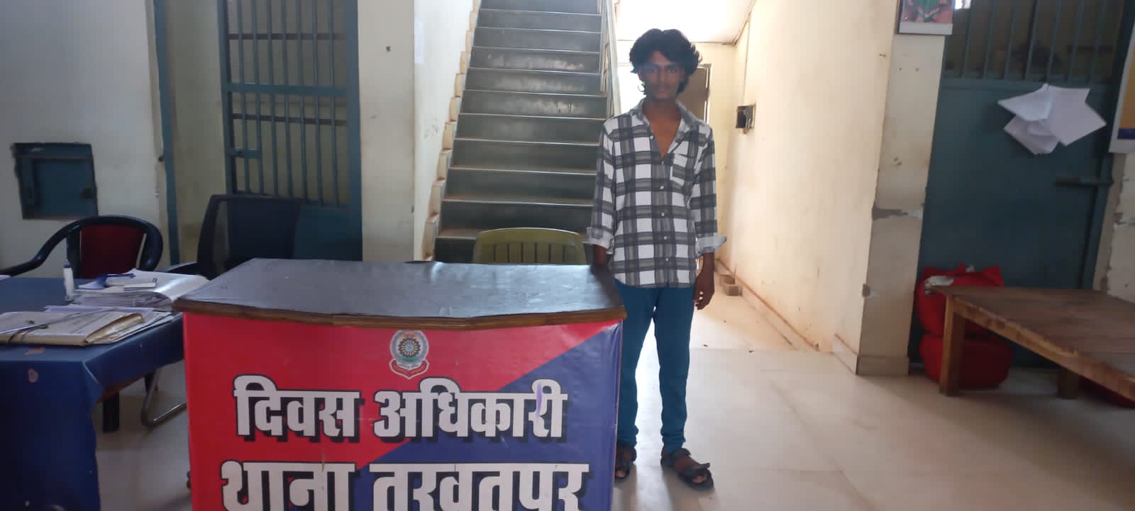 तखतपुर पुलिस ने प्राणघातक हमले के आरोपी को चंद घंटों में दबोचा, हथियार बरामद