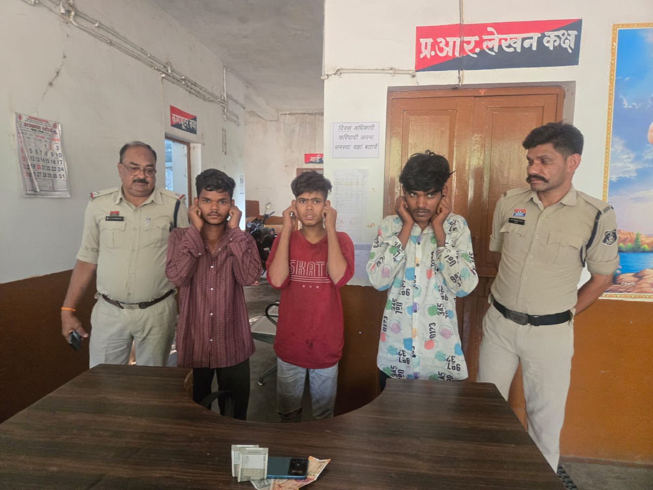मोपका बायपास लूटकांड का खुलासा, तीन आरोपी और एक नाबालिग पकड़े गए