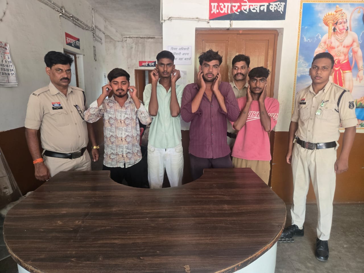 बिरकोना रोड लूटकांड का खुलासा, चार आरोपी गिरफ्तार