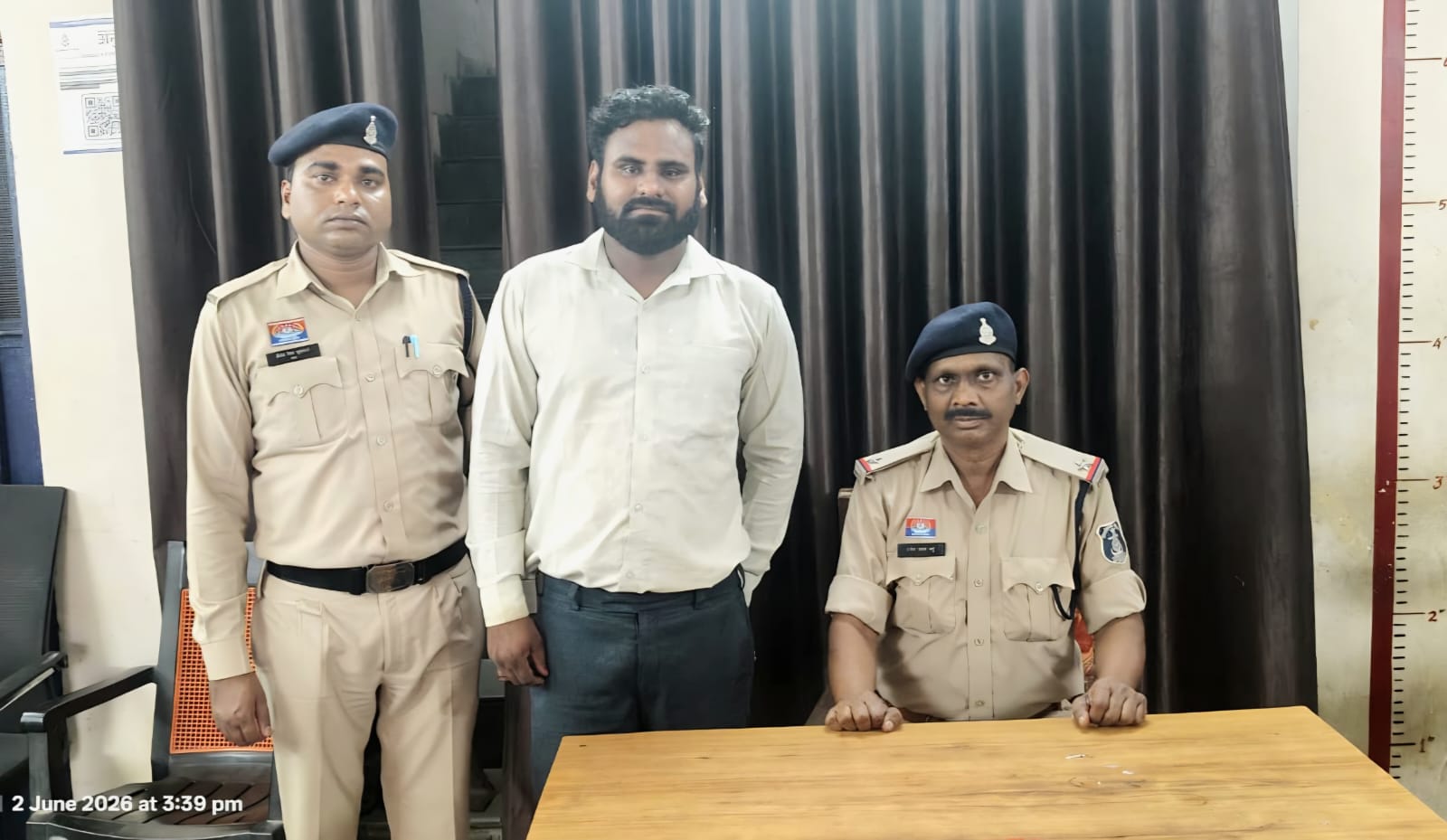 एसपी कार्यालय में हंगामा करने वाला युवक गिरफ्तार, जेल भेजा गया